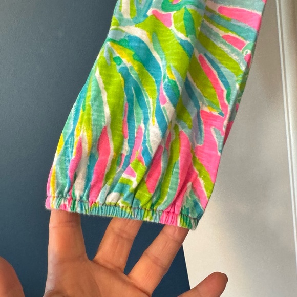 Lilly Pulitzer Tasseled Linzy Blouse - Picture 3 of 6